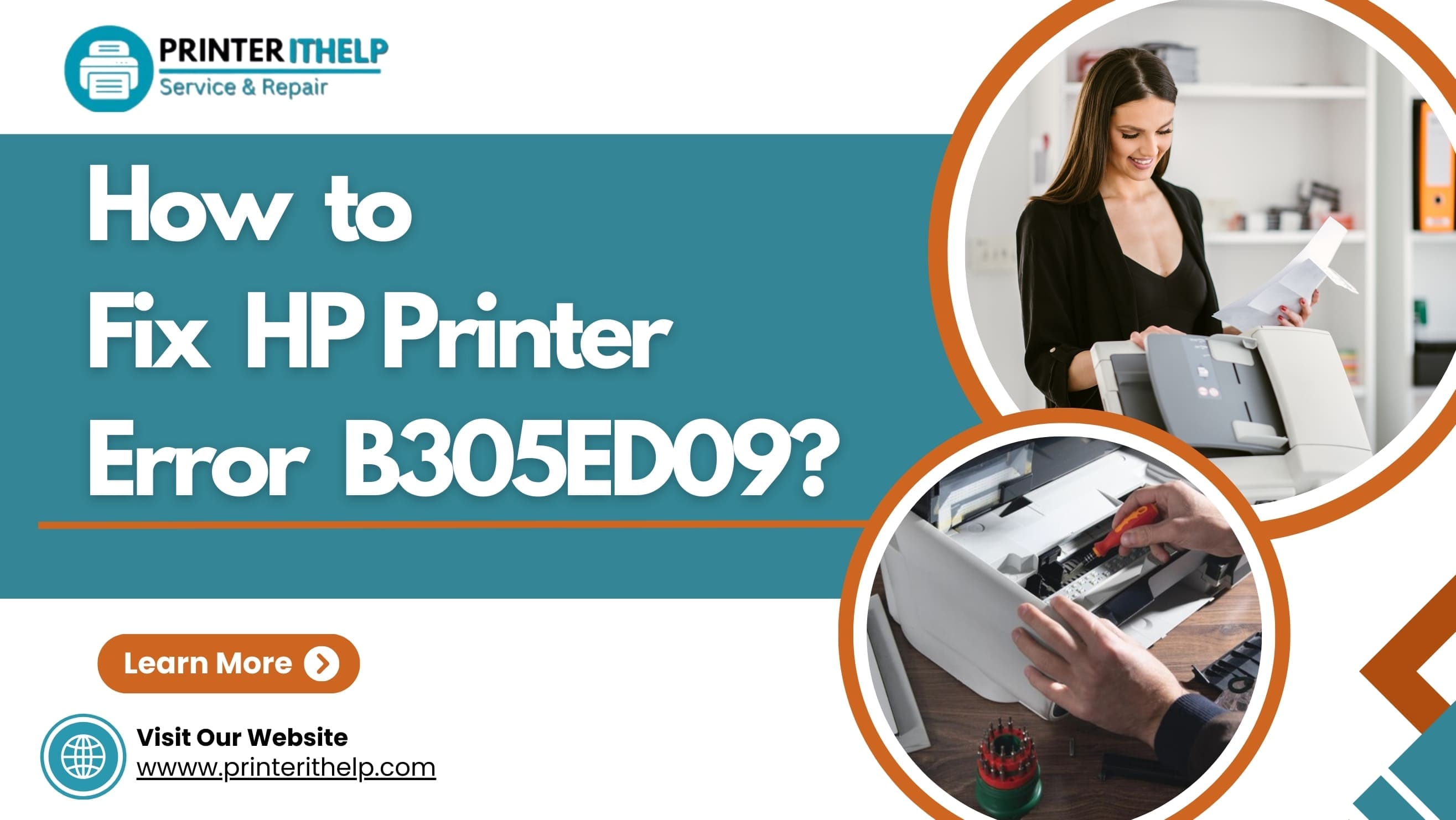 HP Printer Error B305ED09